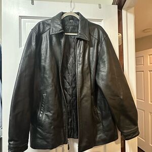 St. John Bay Leather Jacket (Men’s)